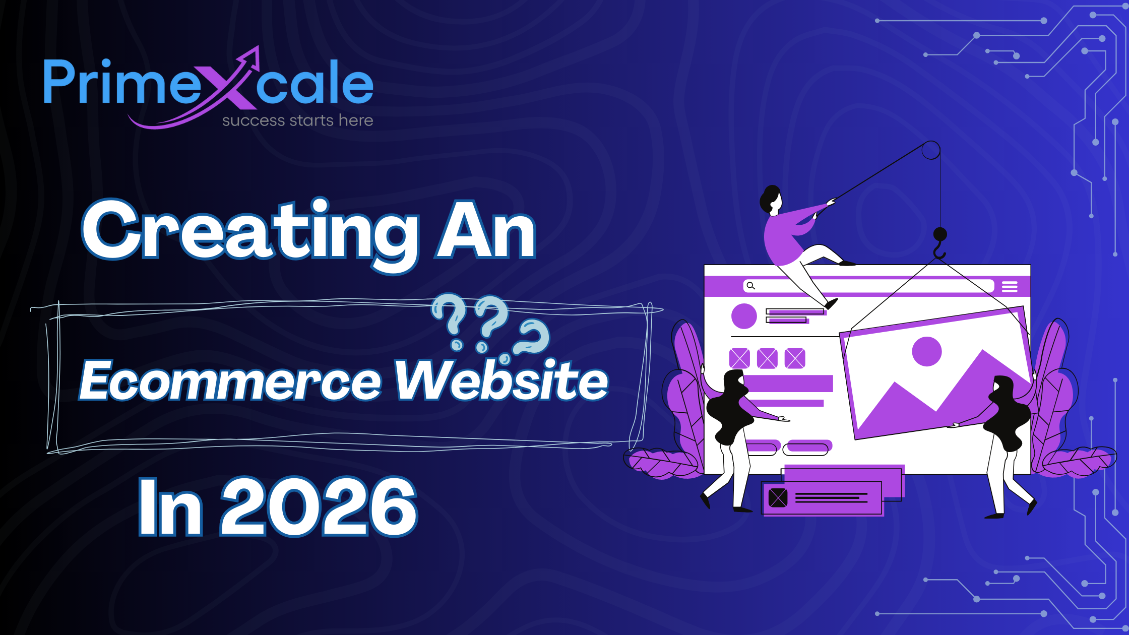 Creating an ecommerce website