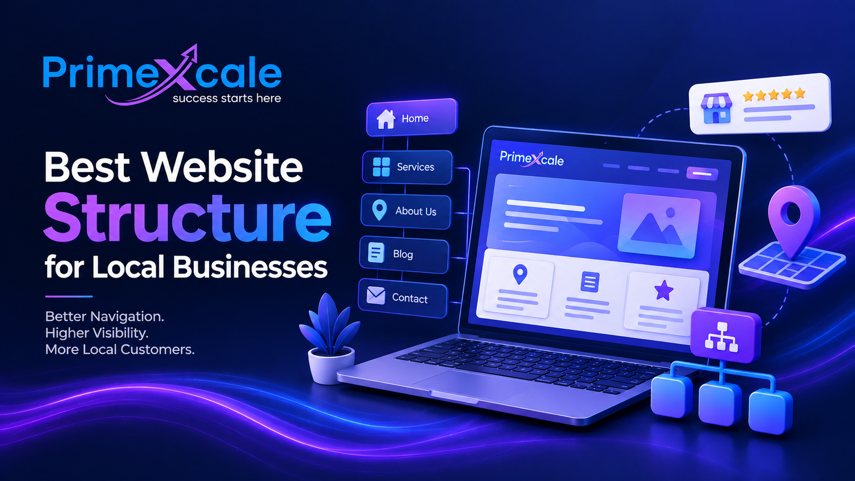 Best Website Structure for Local Businesses